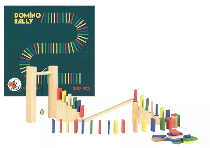 Domino rally 200-delig