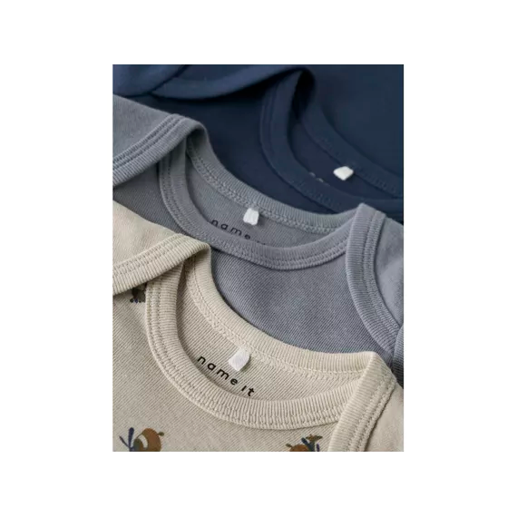 Set van 3 rompers airplaine tradewinds insignia blue