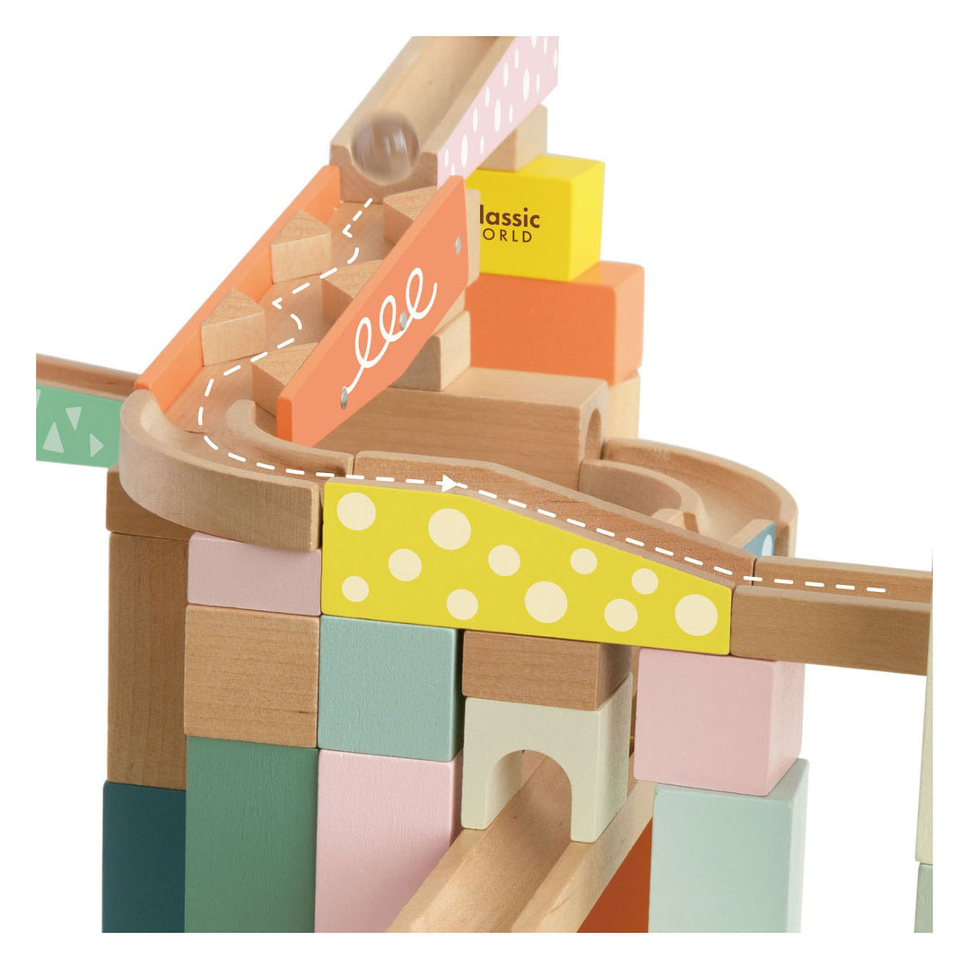 Houten Knikkerbaan Bouwset