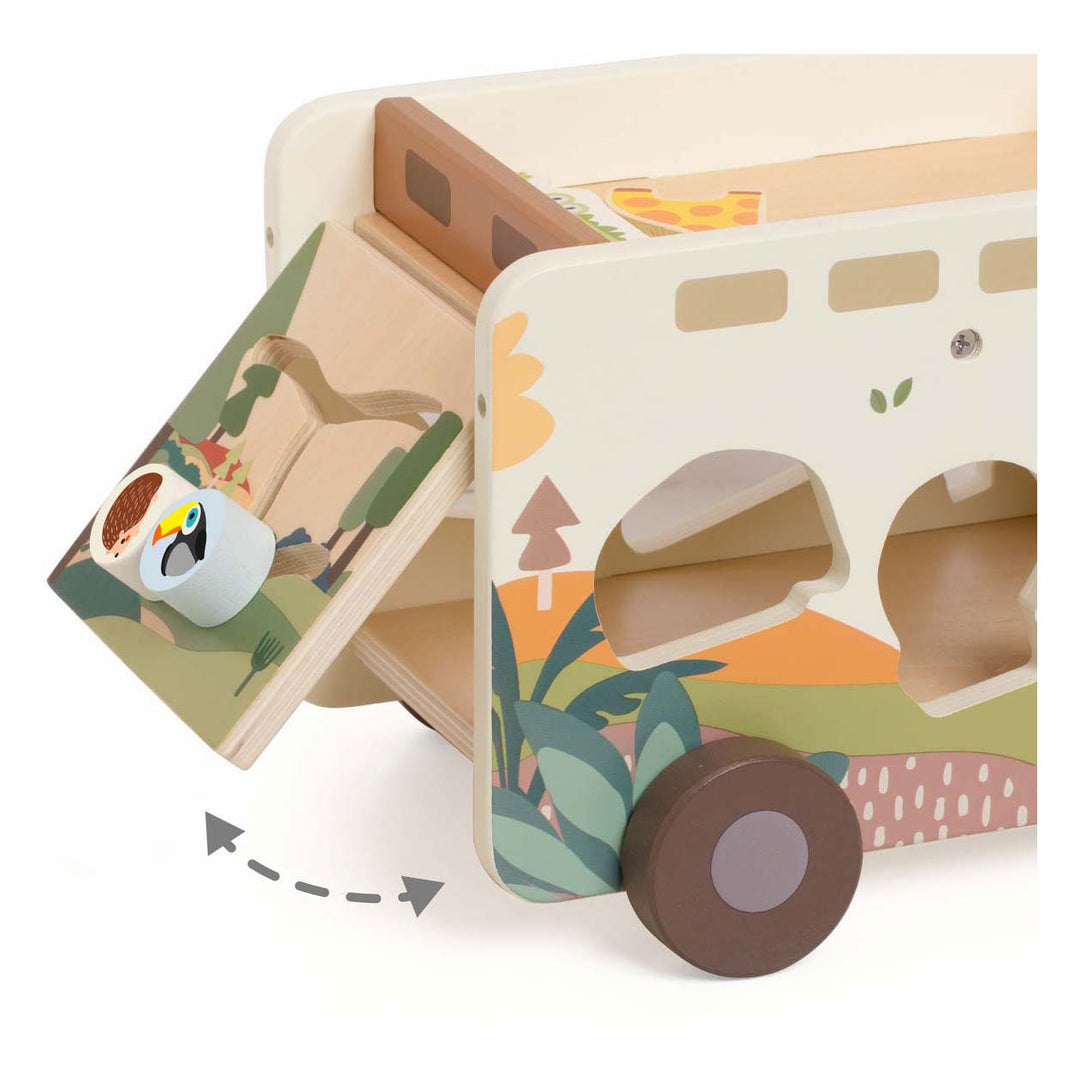 Houten Avonturen Safari Auto Vormenstoof