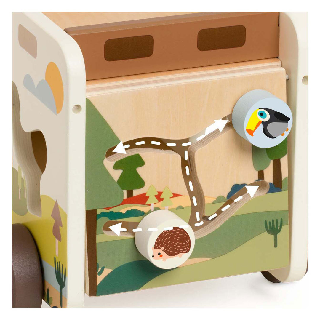 Houten Avonturen Safari Auto Vormenstoof