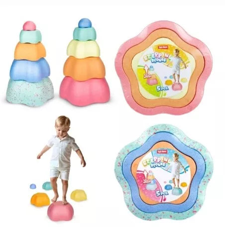 Stapelstenen pastel (set van 5) assorti geleverd