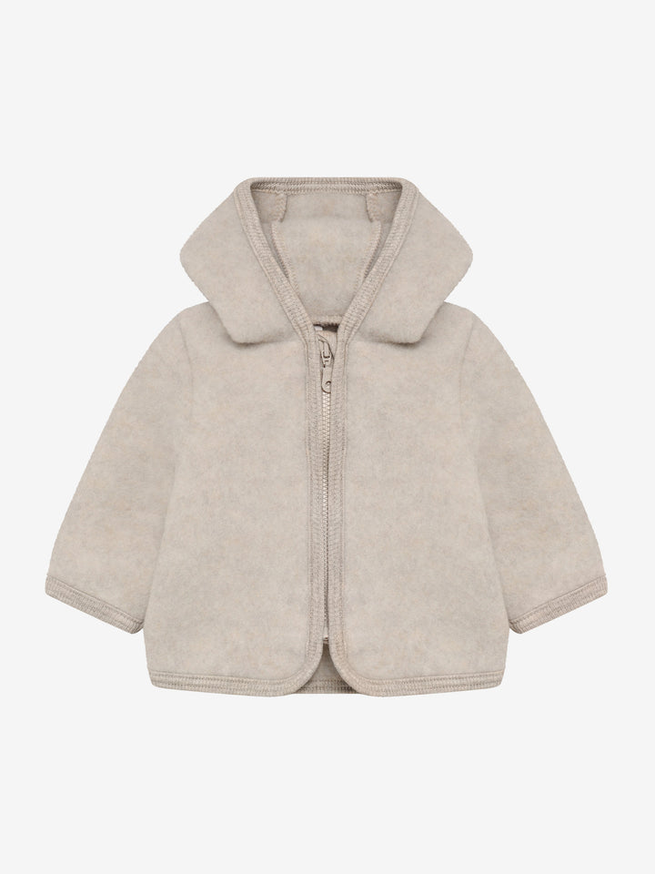 Wollen jasje camel melange