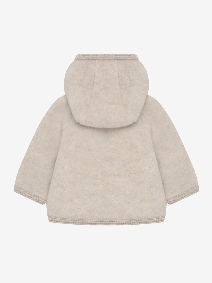 Wollen jasje camel melange