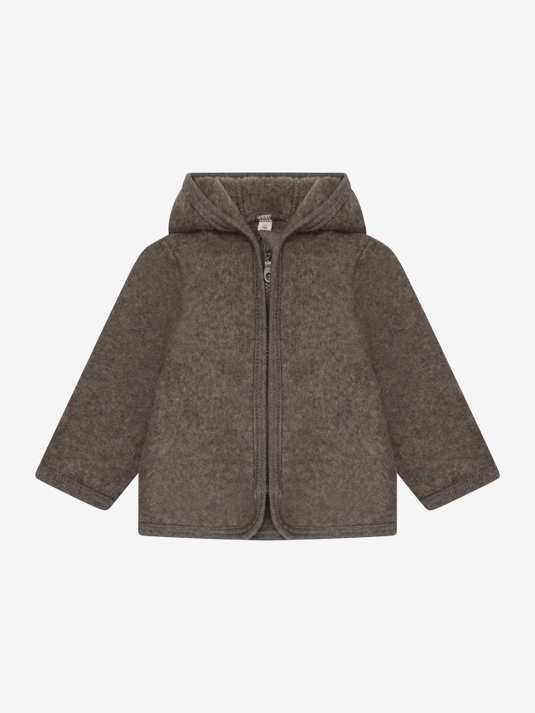 Wollen jasje brown melange