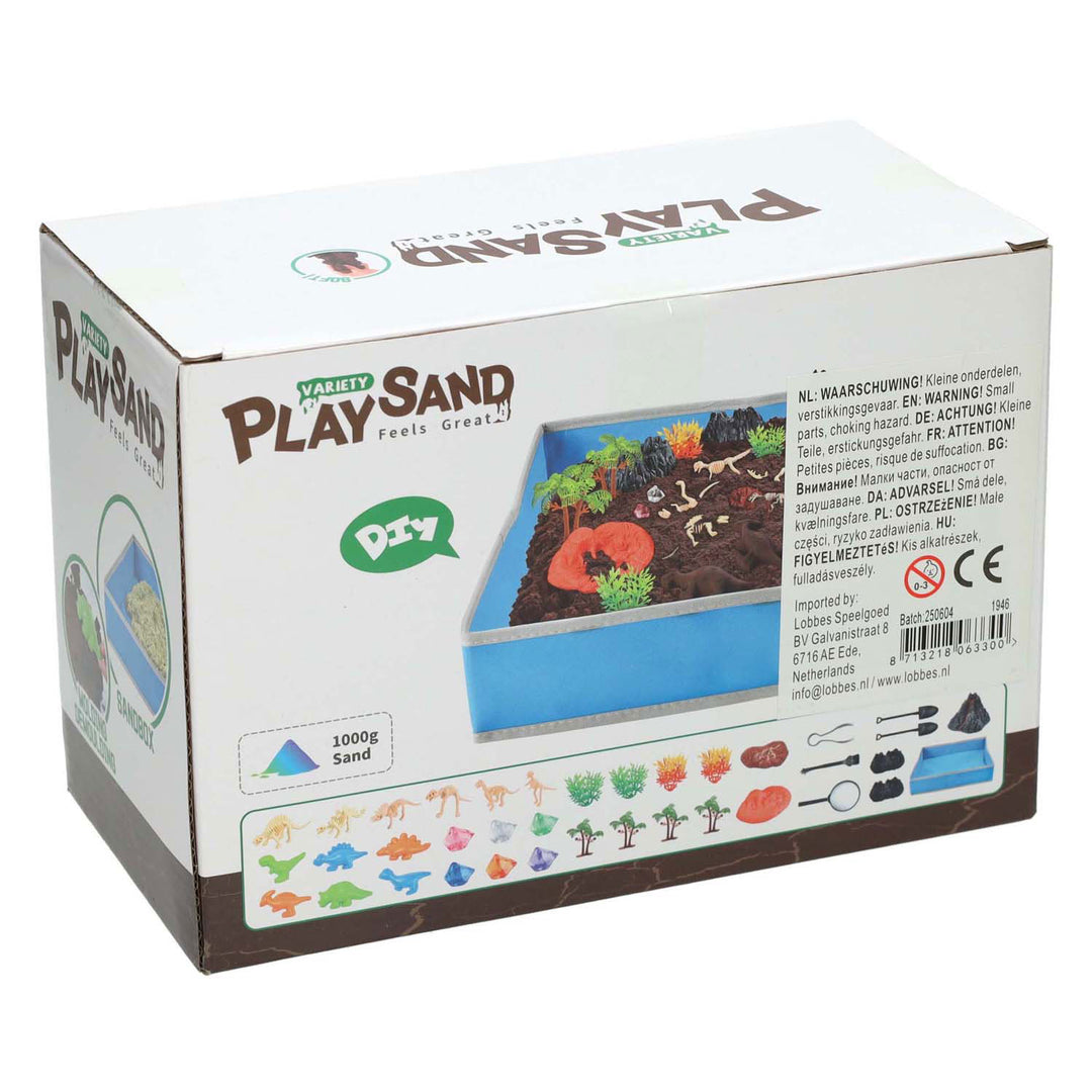 Speelzand Dinowereld met Speelmat