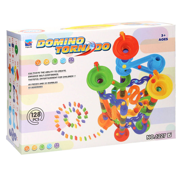 Knikkerbaan met Domino