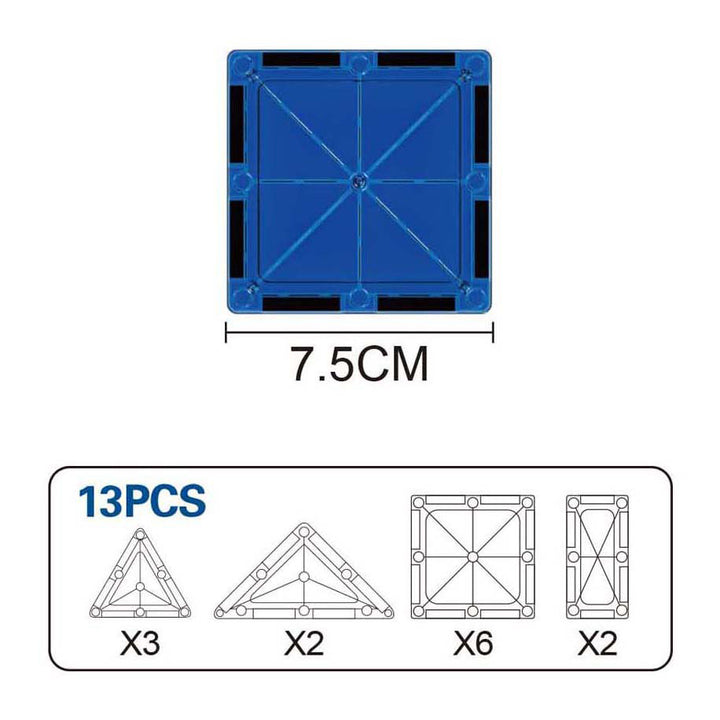 Bouwset magneten (13-delig)