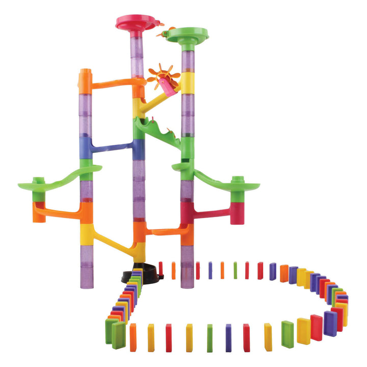 Knikkerbaan met Domino