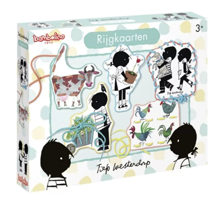 Fiep Westendorp Jip & Janneke rijgkaarten