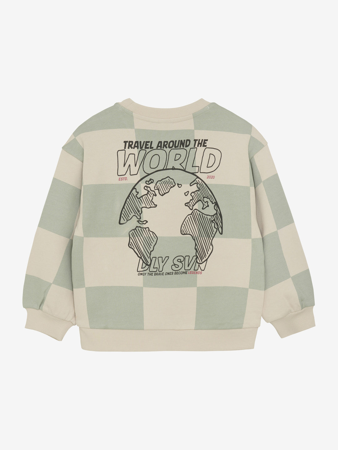 Sweater check print