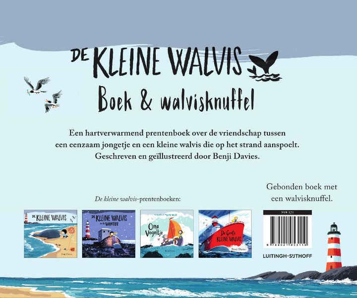 De kleine walvis (mét knuffel)