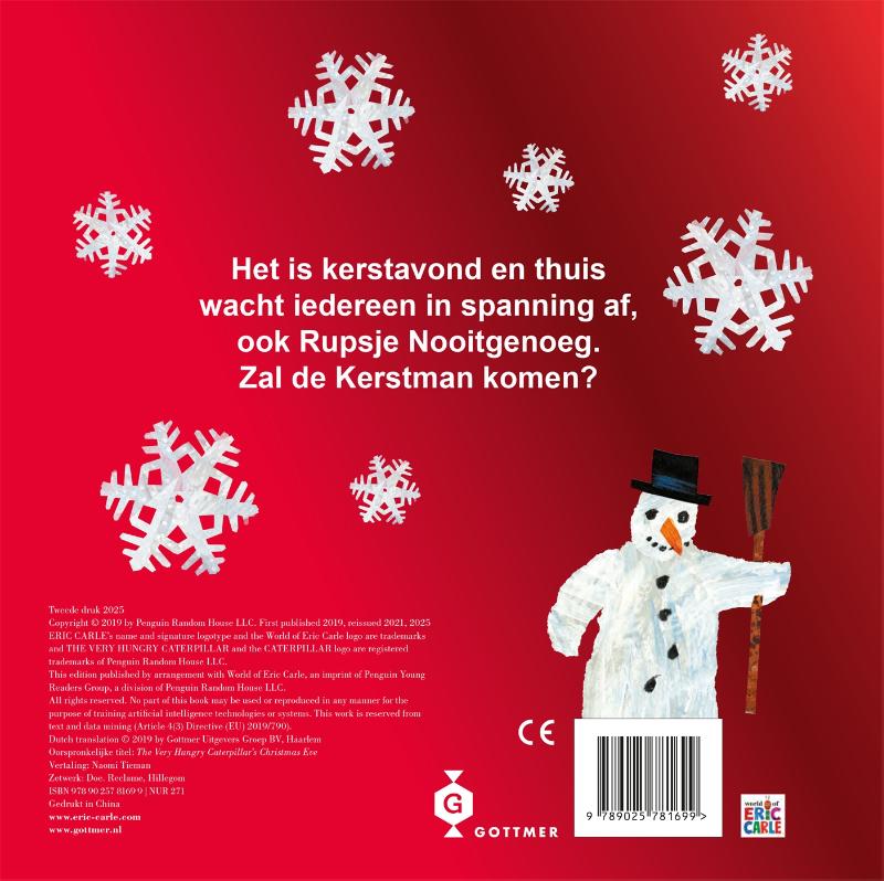 Kerstmis met Rupsje Nooitgenoeg