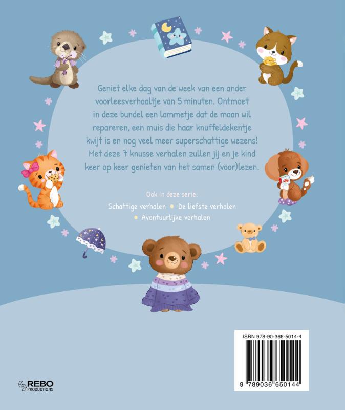Knuffelverhalen - 5-minutenverhaaltjes