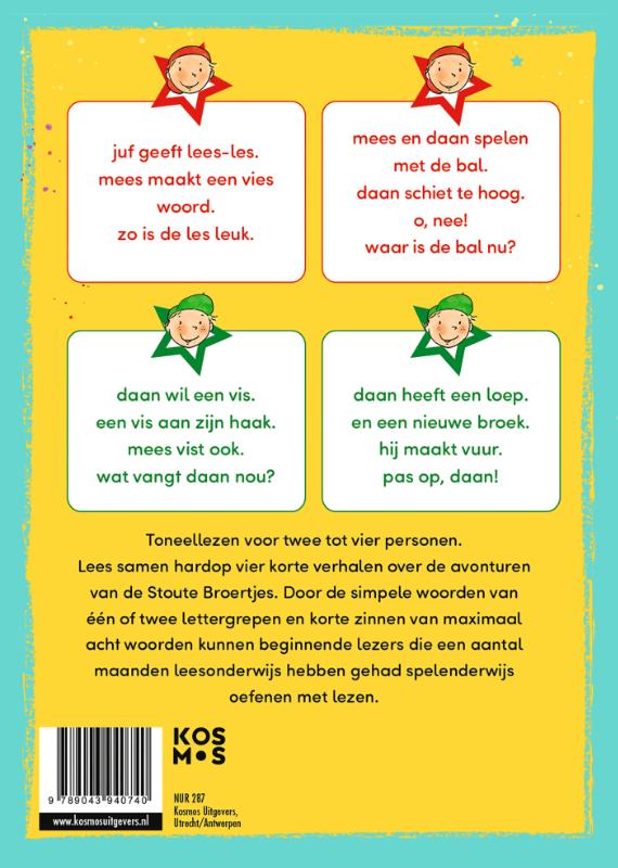 Samen lezen met de Stoute Broertjes