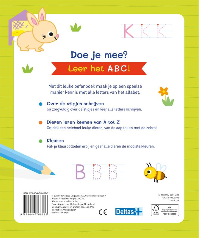 Mijn eerste ABC oefenboek