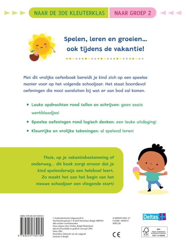 Vakantie oefenpret naar groep 2
