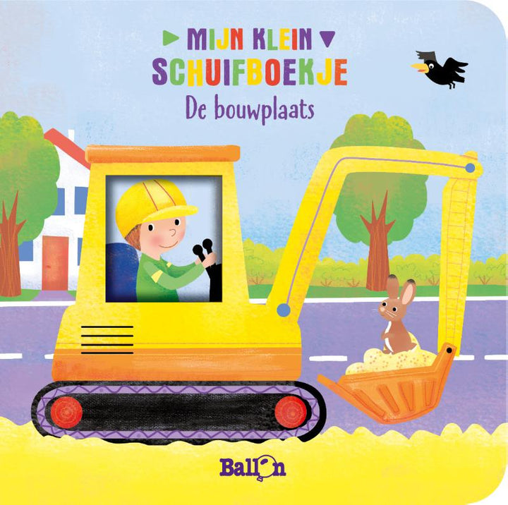 Op de bouwplaats schuifboekje