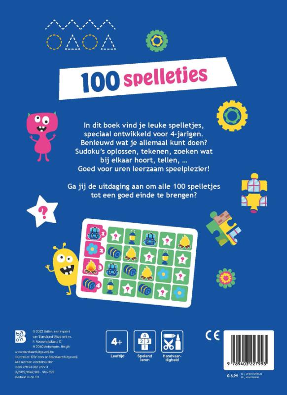 100 spelletjes voor 4-jarigen