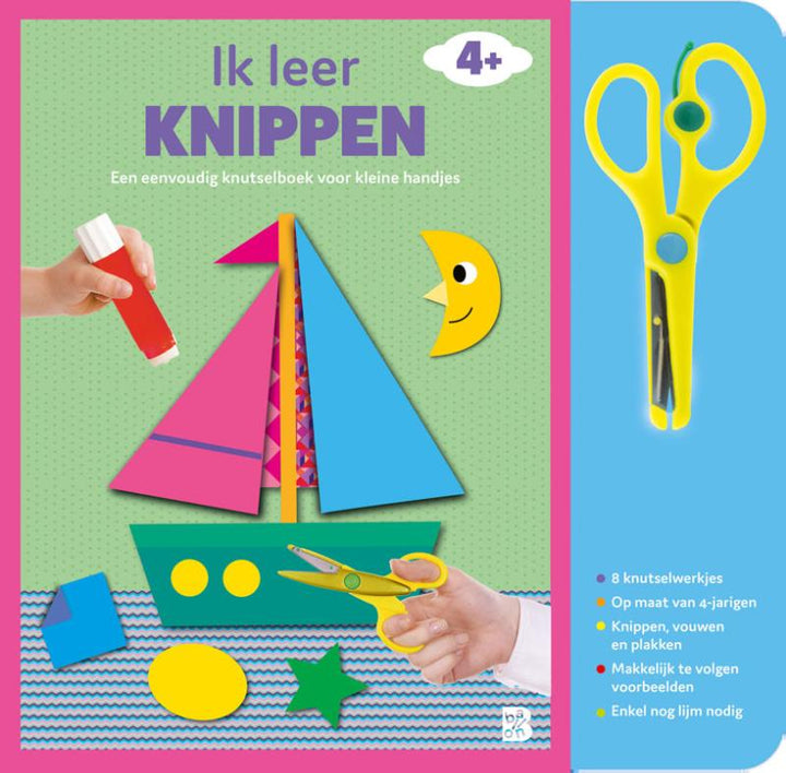 Ik leer knippen 4+ (boot) met schaartje