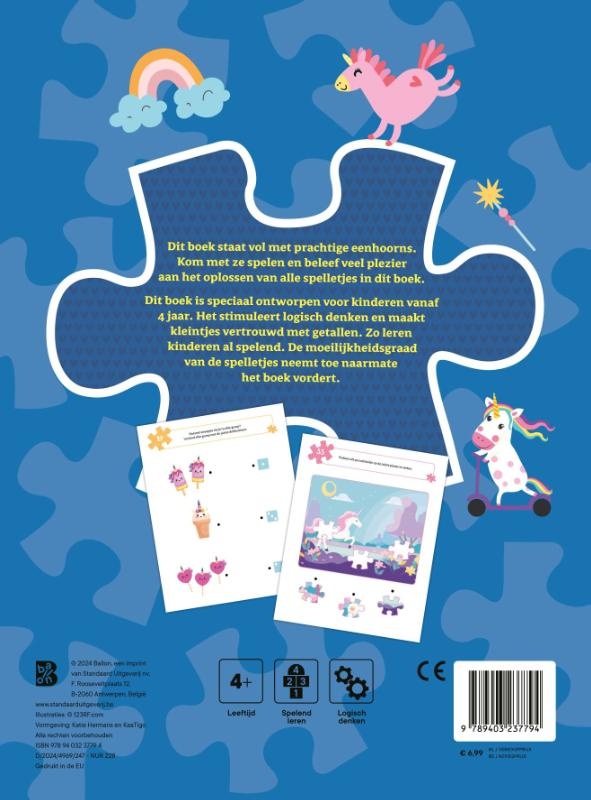 100 spelletjes eenhoorn - Kidooz