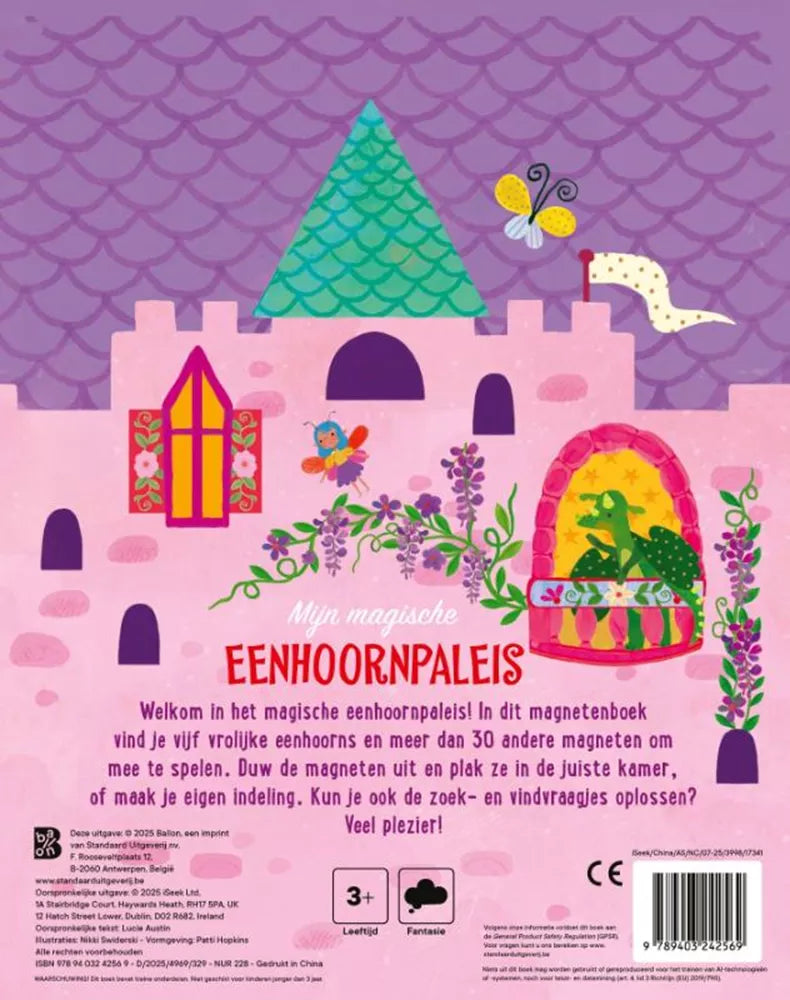 Magneetboek: Mijn magische eenhoornpalei