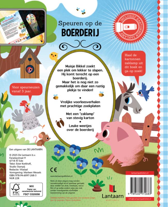 Zaklampboek: speuren op de boerderij