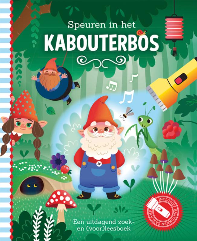 Zaklampboek: speuren in het kabouterbos