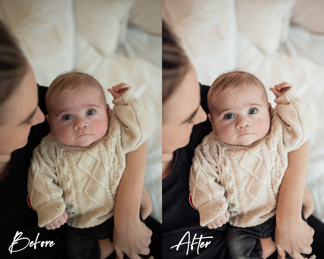 Presets bright neutral motherhood