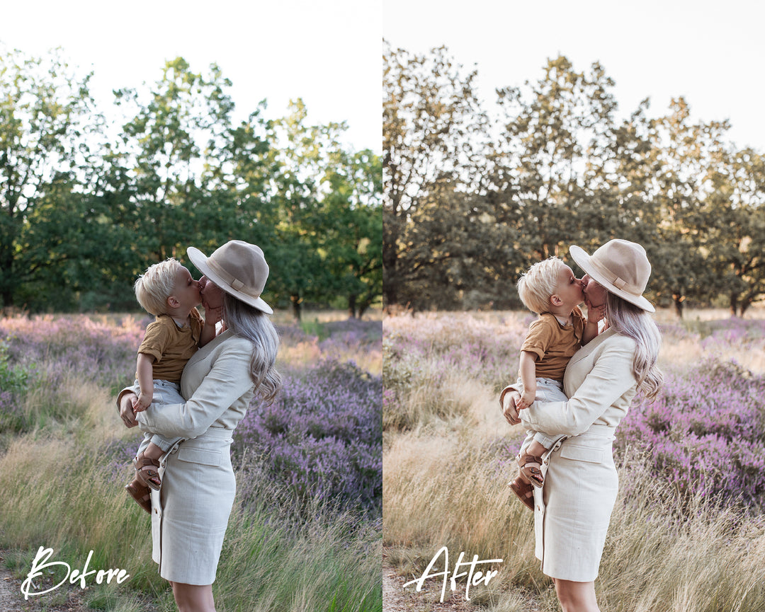 Presets bright neutral motherhood