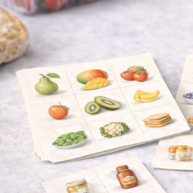 100+ Boodschappenkaartjes voor peuters en kleuters (download)