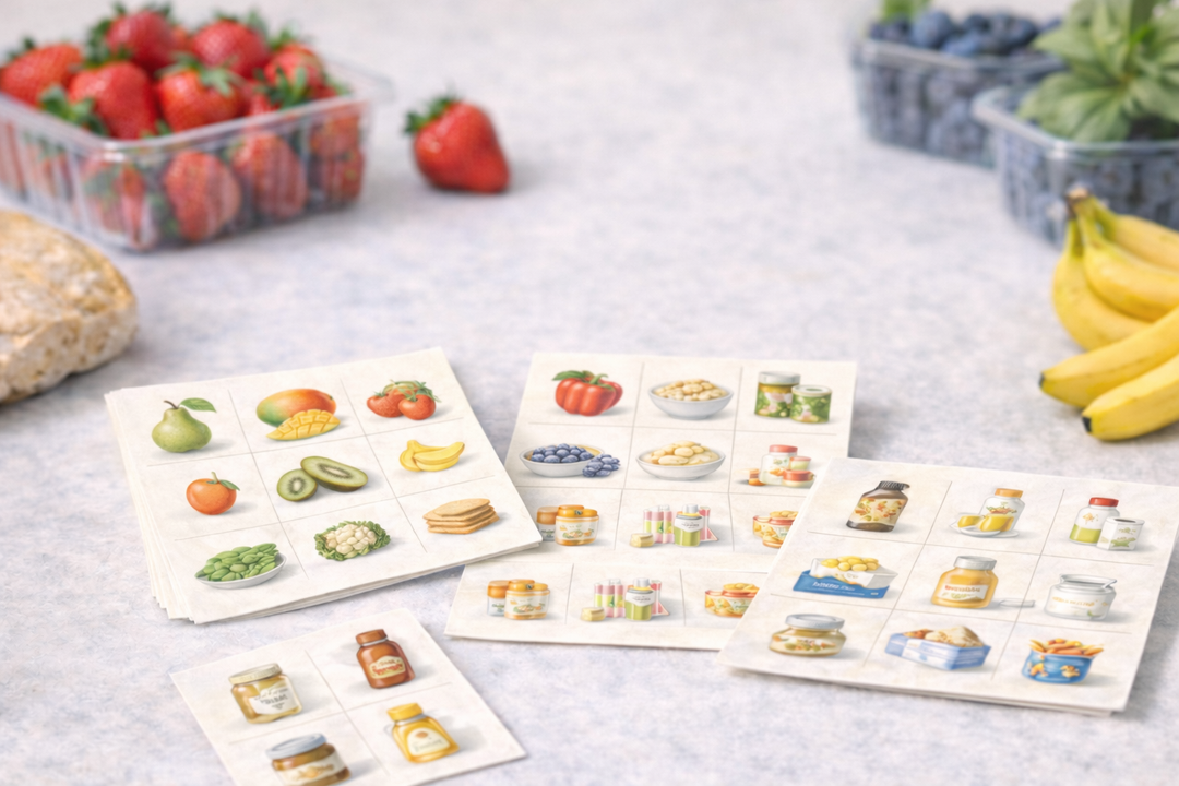 100+ Boodschappenkaartjes voor peuters en kleuters (download)