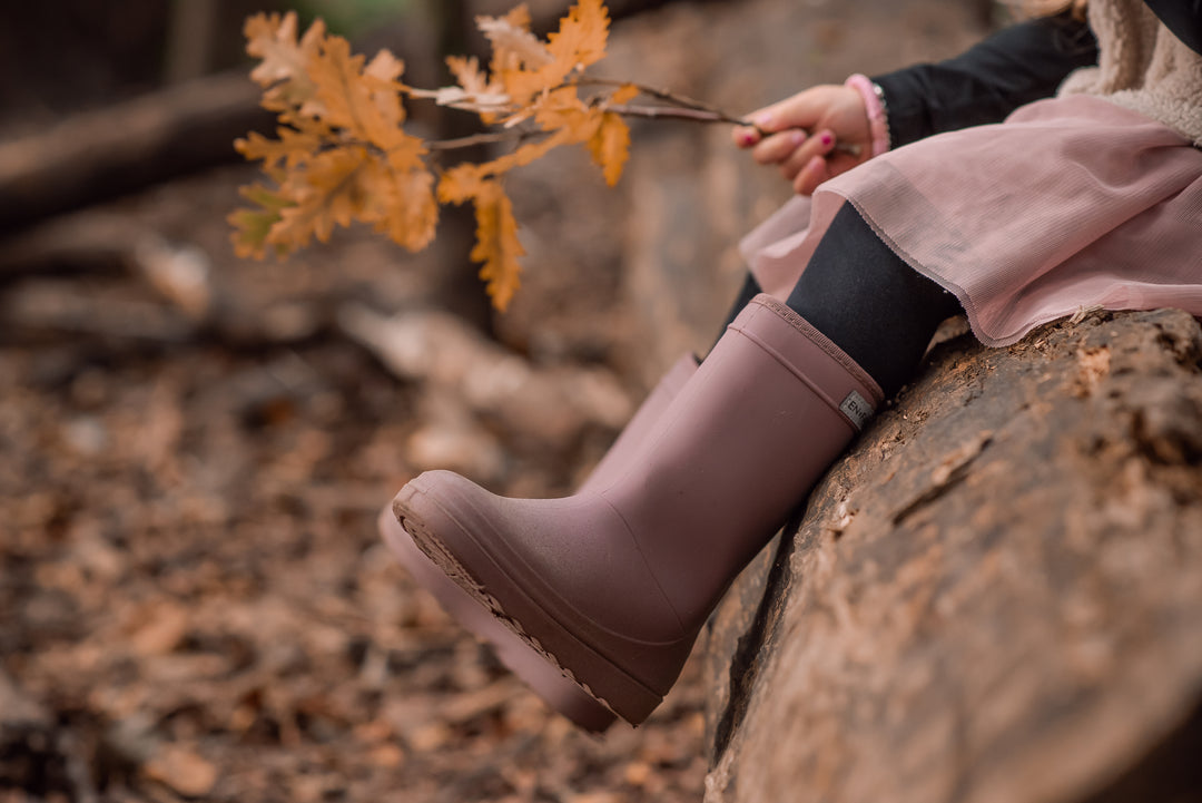 Thermo boots rose taupe