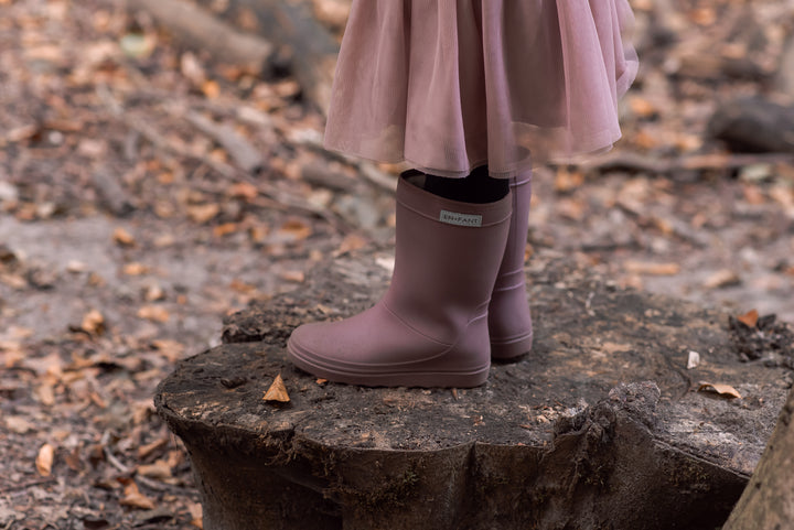Thermo boots rose taupe