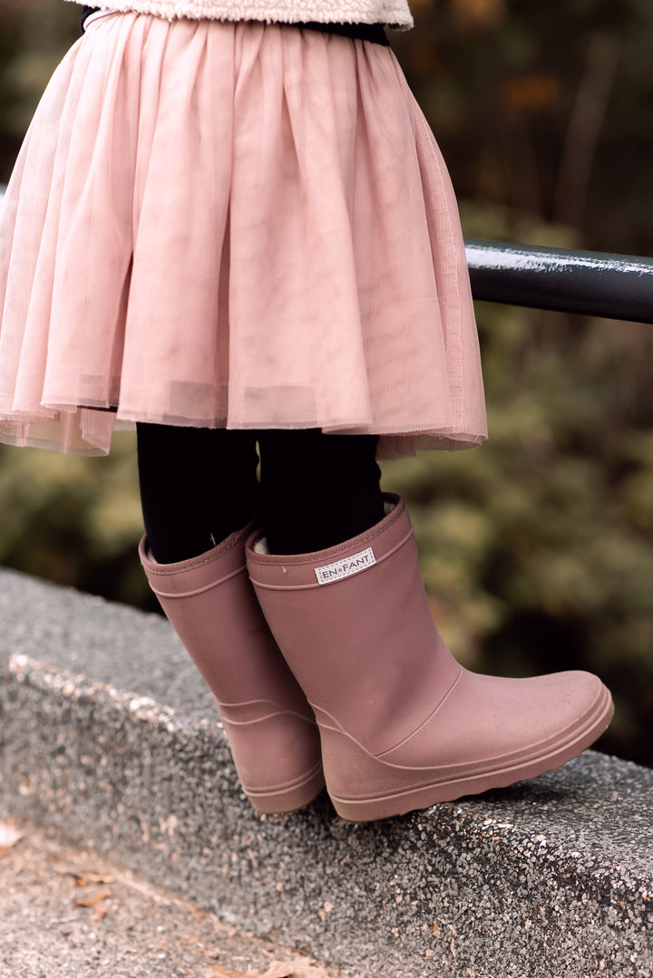 Thermo boots rose taupe