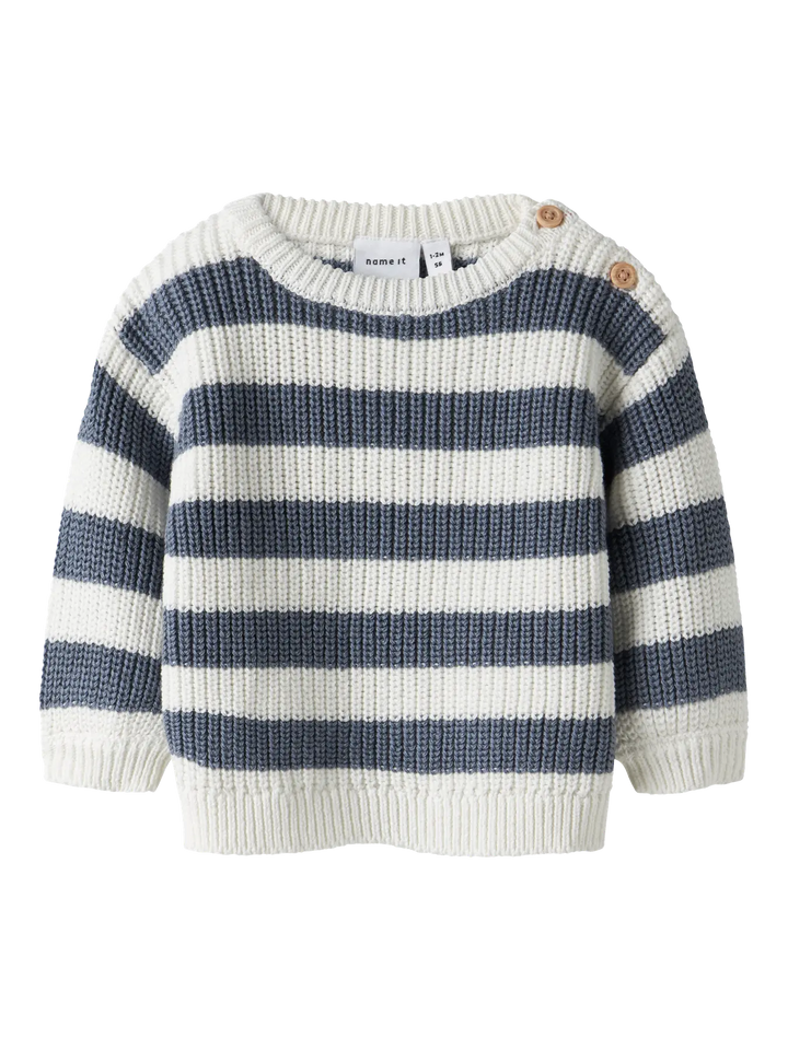 Knit cloud dancer flintstone