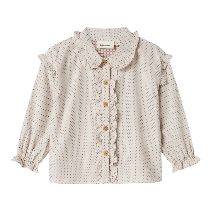 Blouse pastel parchment