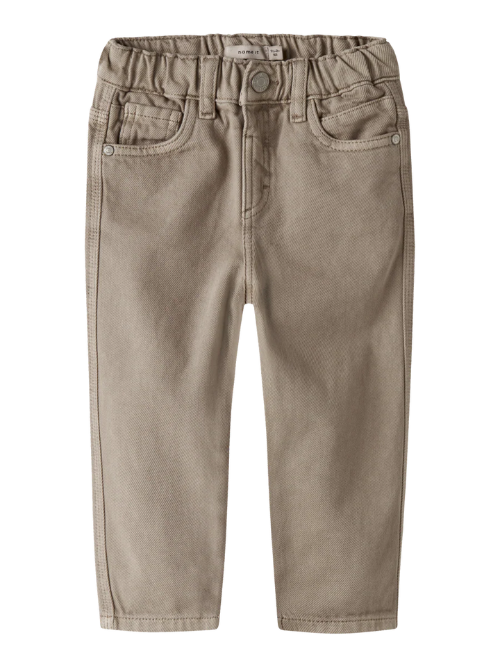 NMMSILAS TAPERED TWI PANT 3990-TW B Chinchilla