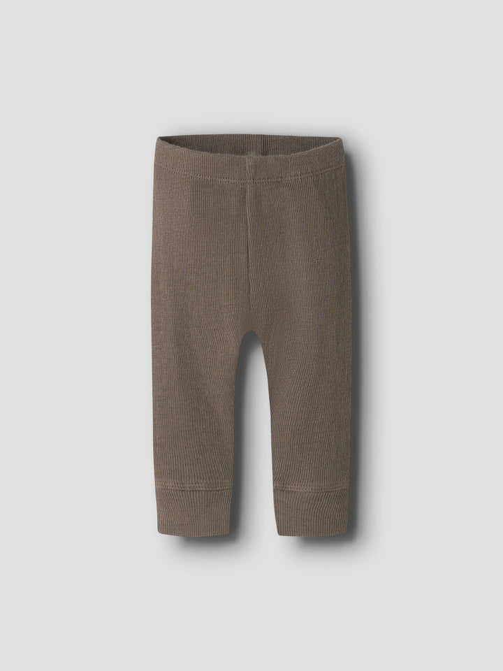 NBMWOSSA Wollen legging Morel