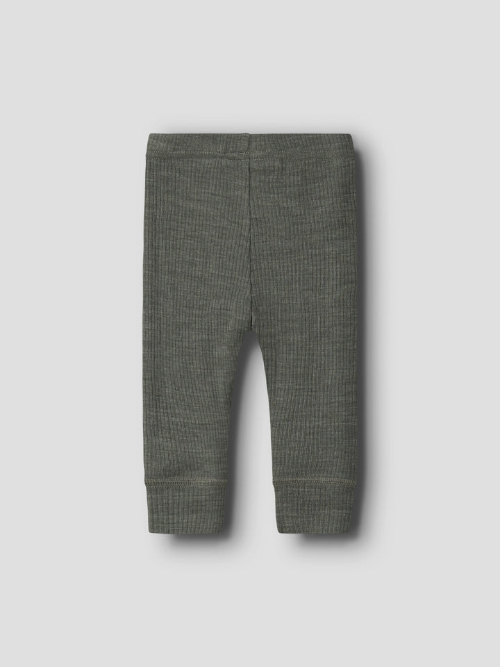 NBNWAX Wollen legging Mulled Basil