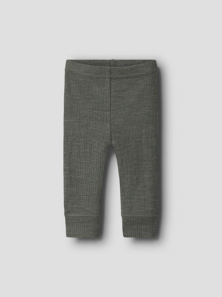 NBNWAX Wollen legging Mulled Basil