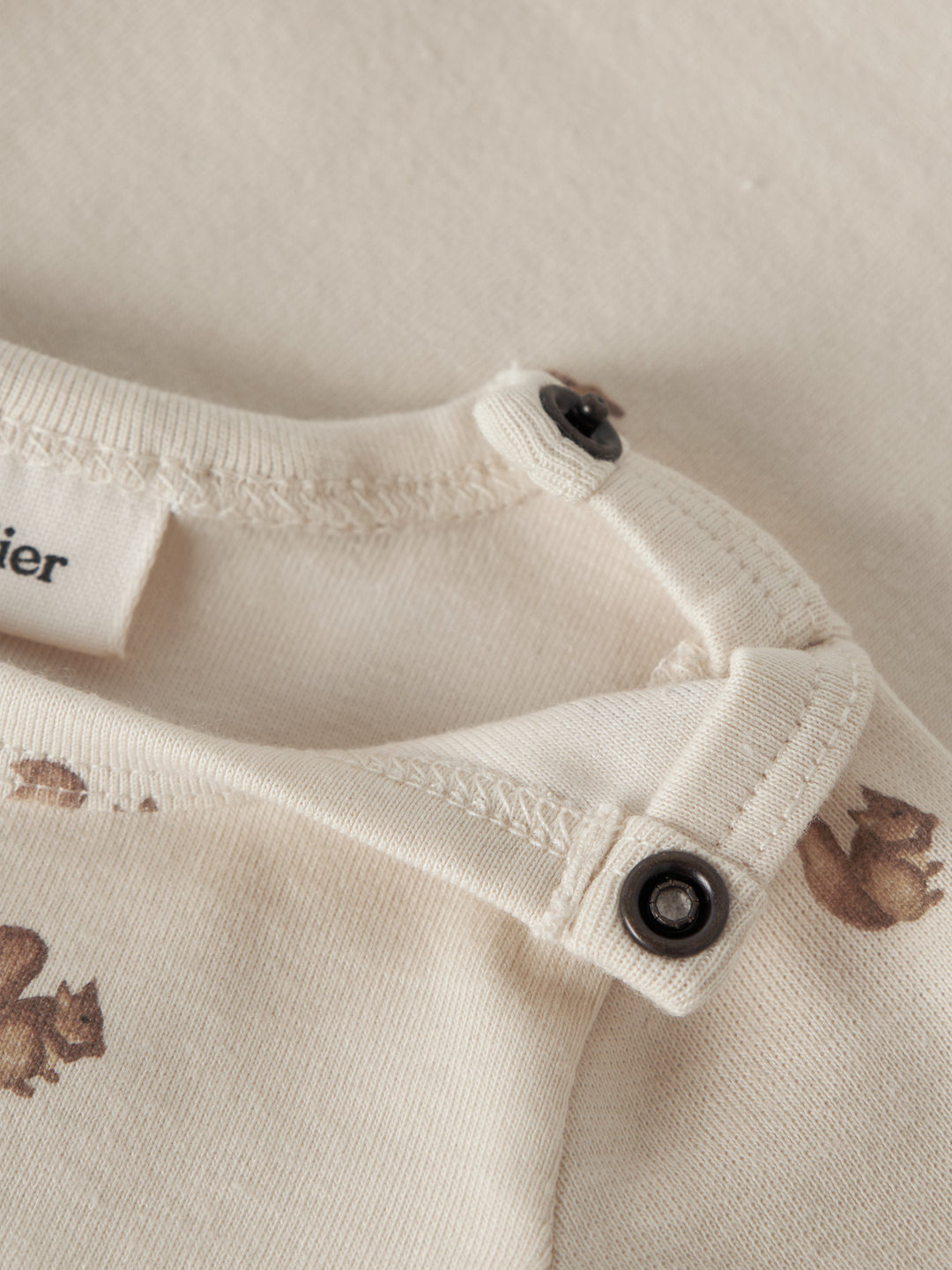 NBNLAYO KIM Romper Turtledove SQUIRREL