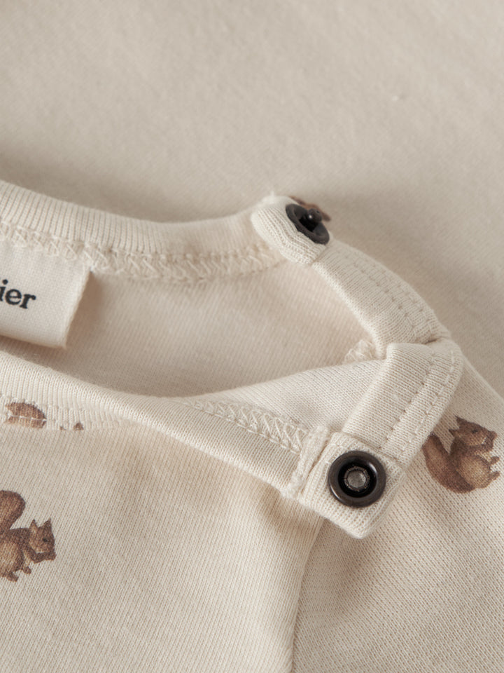 NBNLAYO KIM Romper Turtledove SQUIRREL