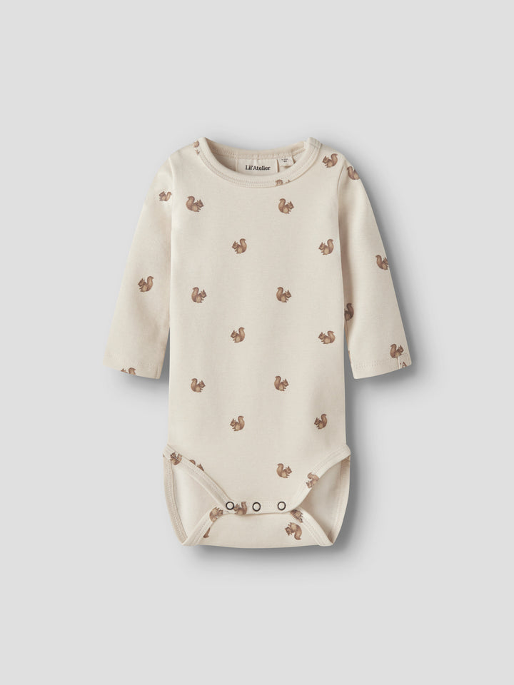 NBNLAYO KIM Romper Turtledove SQUIRREL