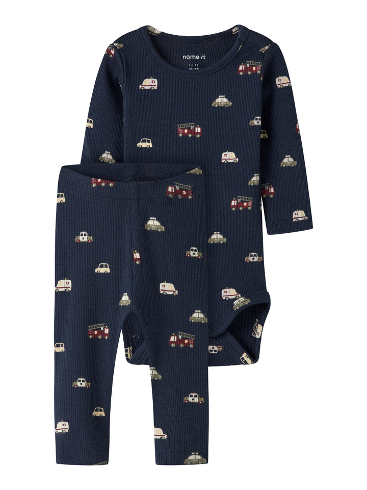 NBMTHUE Romper set Navy Blazer