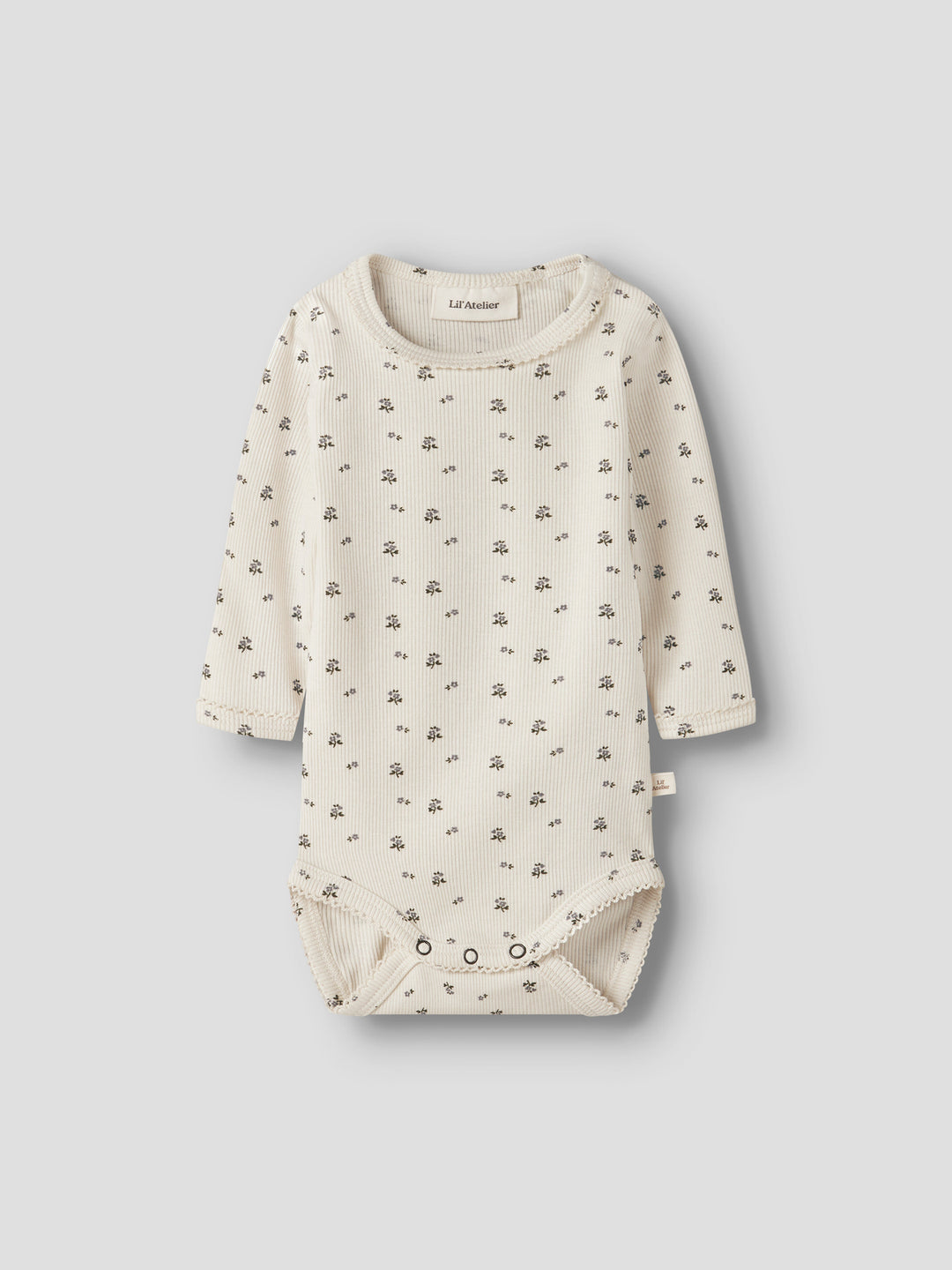 NBFLAGO MAU ROMPER Turtledove BLUE FLOWER