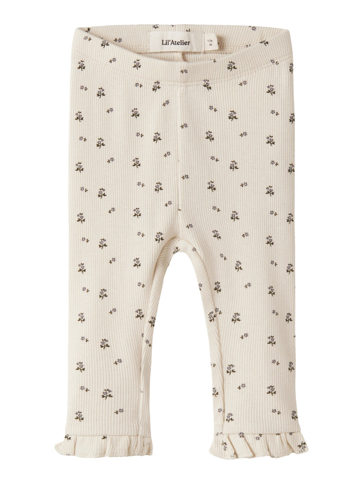NBFLAGO Legging Turtledove BLUE FLOWER