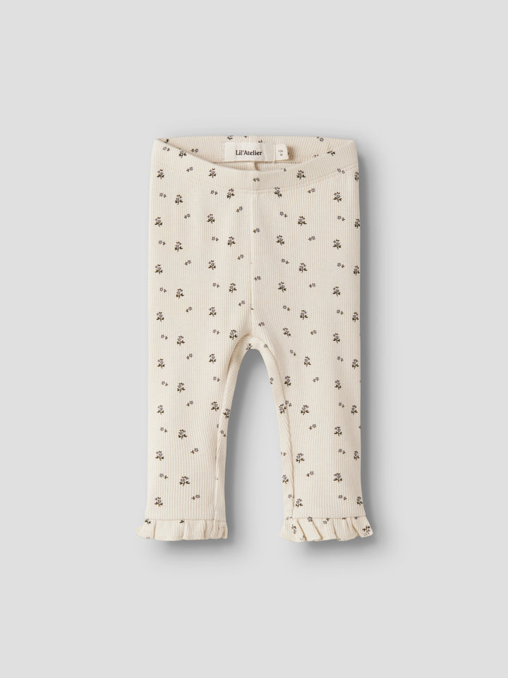 NBFLAGO Legging Turtledove BLUE FLOWER