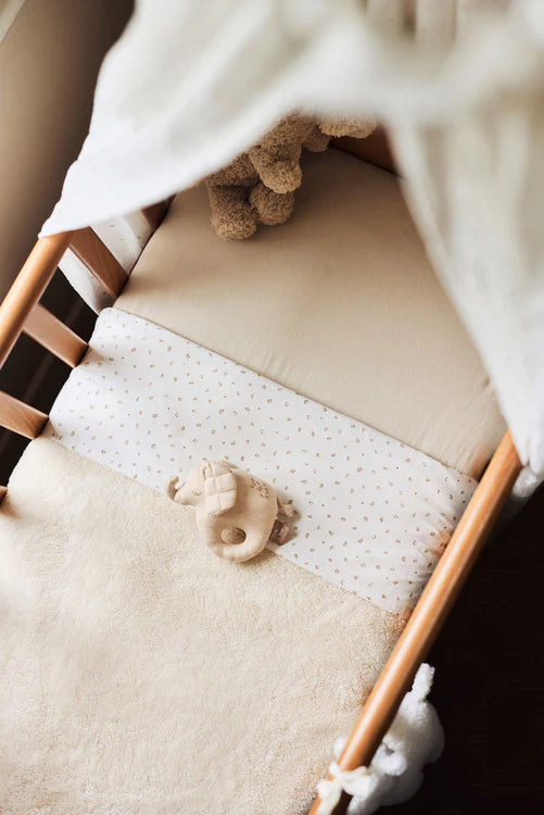 Hoeslaken oatmeal/sand (2st)