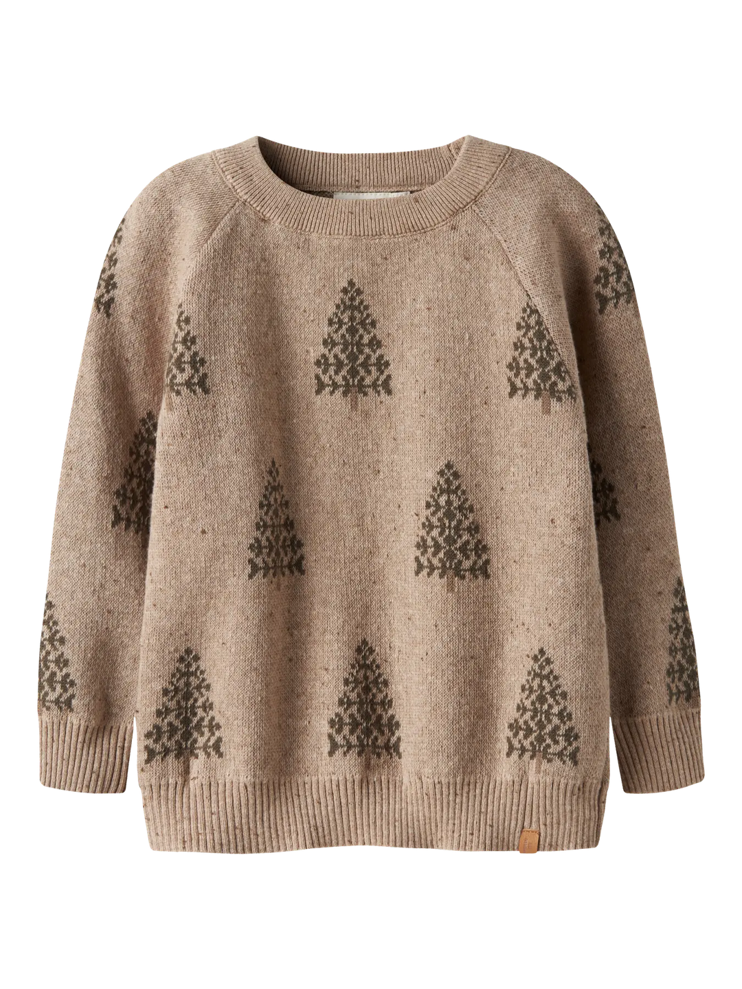 Knit oxford tan